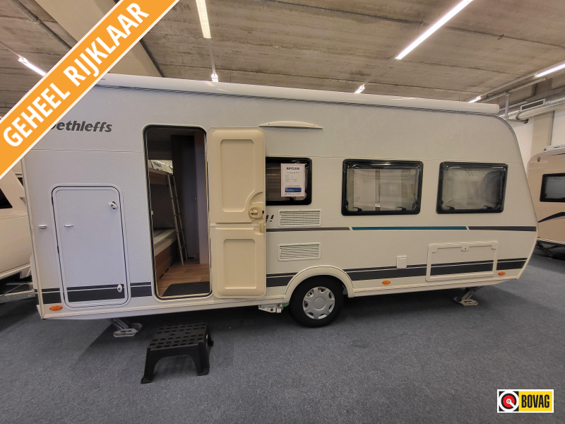 Dethleffs C'Joy 480 QLK luifel, mover, fietsenr.  foto: 0