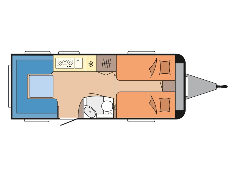 Hobby De Luxe 540 UL NU BIJ VAN EIJK CARAVANS! 