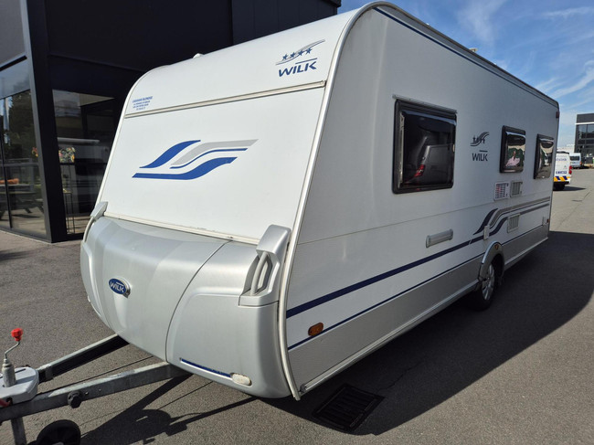 Wilk S4 530 EU Enkele bedden rondzit mover luifel, TV 2e eig