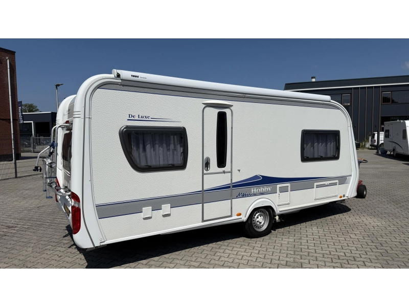 Hobby De Luxe 540 UL enkele bedden rondzit  foto: 10
