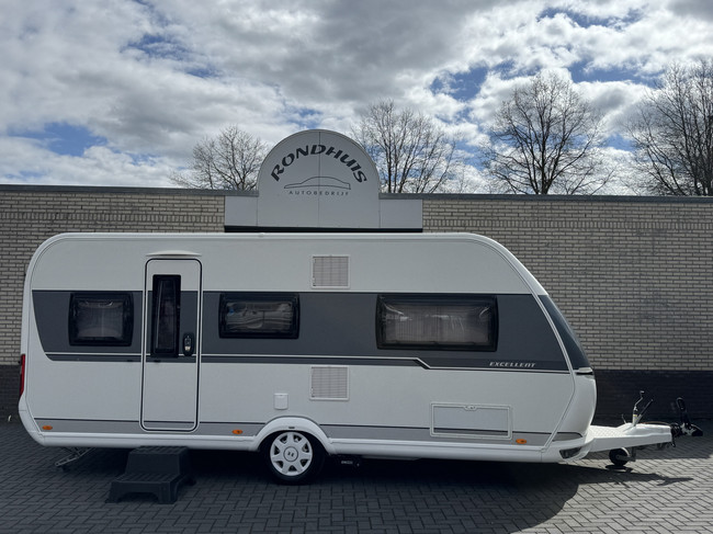 Hobby Excellent 495 UL met enkele bedden **Mover/ATC/1e eigenaar/Zeer nette caravan** foto: 3