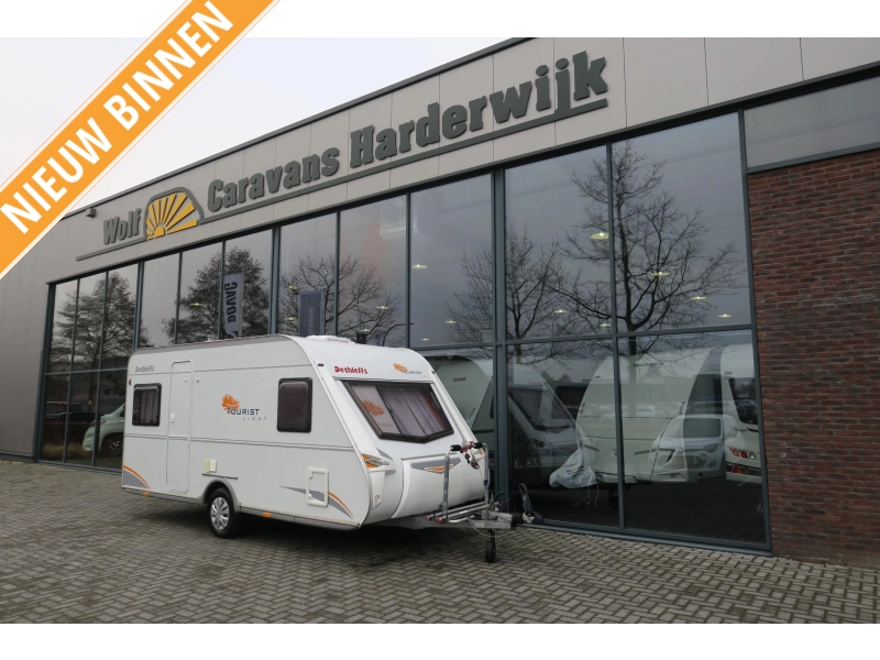 Dethleffs Tourist Light 450 DB VOORTENT+FIETSENDRAGER  hoofdfoto: 1