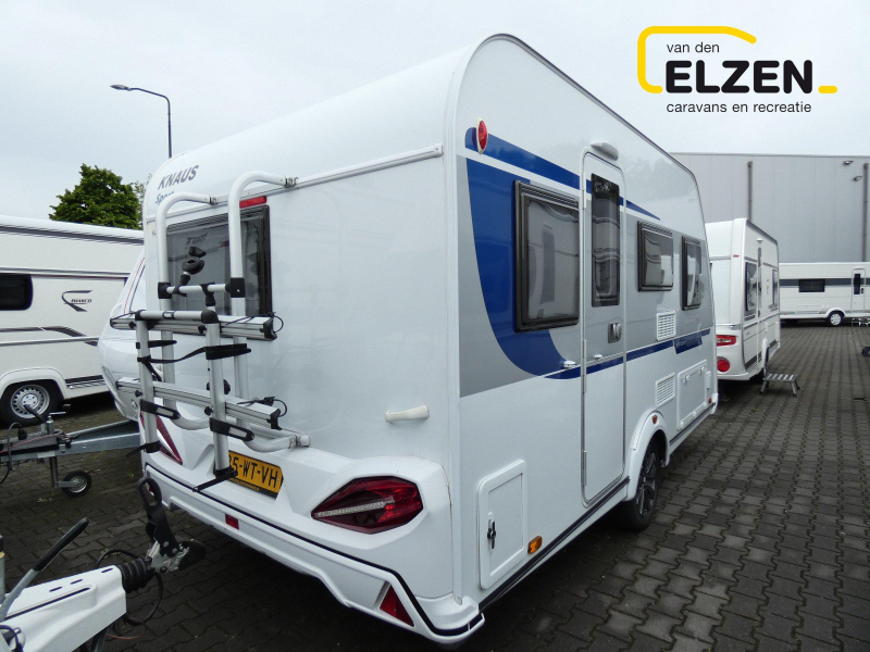 Knaus Sport Silver Selection 400 QD Mover, voortent, fietsdr. 