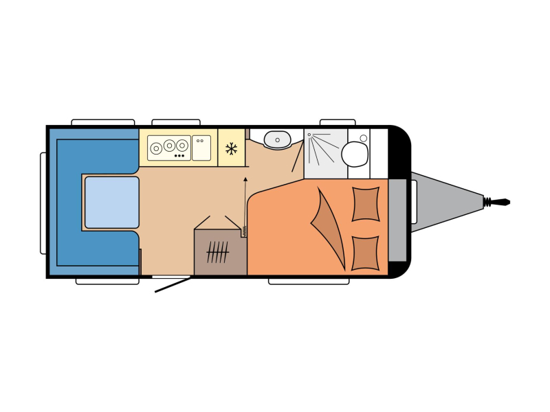 Hobby De Luxe 460 UFE NU BIJ VAN EIJK CARAVANS!  foto: 2
