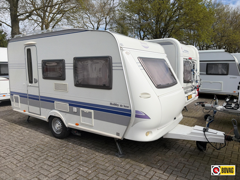 Hobby De Luxe 400 SF Mover/Voortent/Fietsdr. 