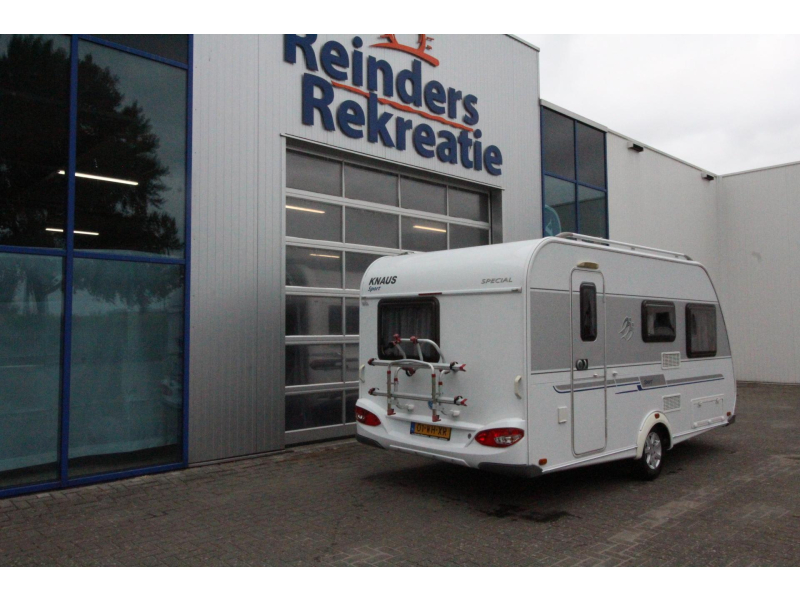 Knaus Sport Special 420 QD Voortent, Fietsenrek, LMV 