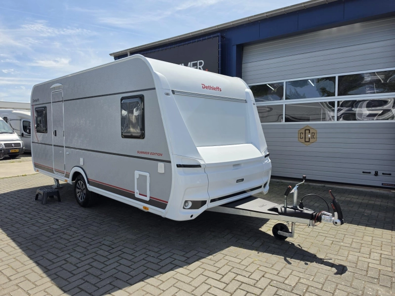 Dethleffs Summer Edition 470 FR Rondzit, Frans bed 