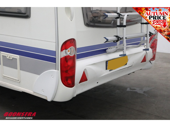 Hobby De Luxe 460 UFE Mover Luifel Fietsendrager Lengtebed Middenkeuken foto: 4