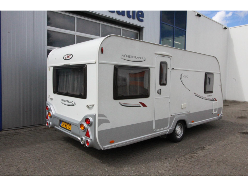 LMC Musica 470 D Mover Voortent Fietsenrek 