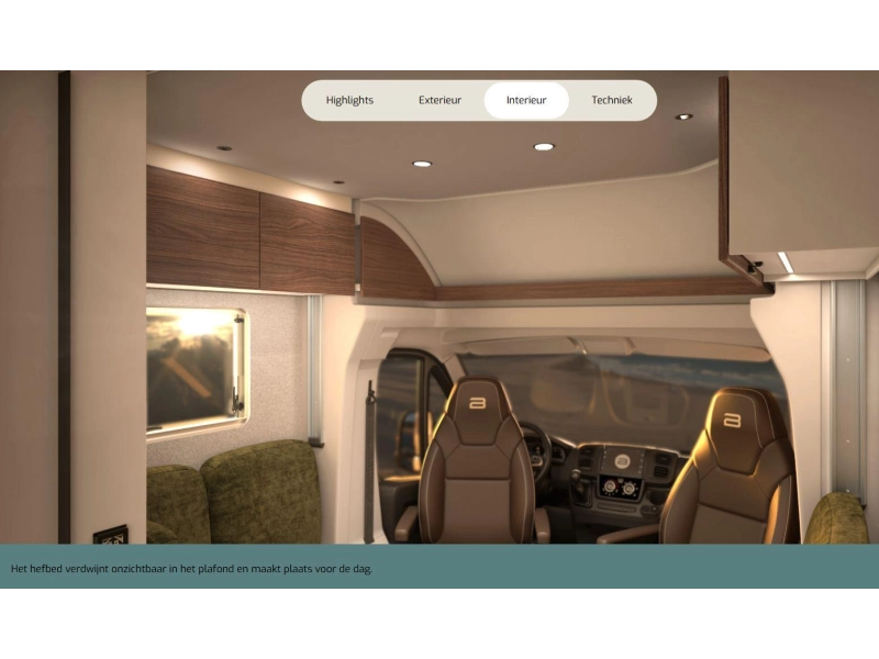 Bürstner Signature SFT 7.5 QUEENSBED+HEFBED AUTOMAAT  foto: 8