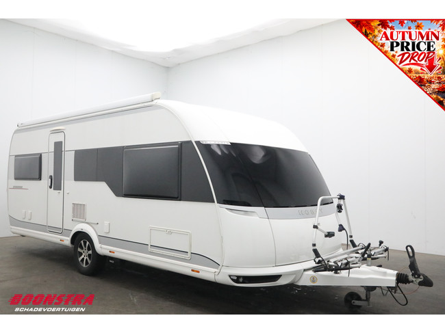 Hobby 560 CFE Premium Mover Luifel Frans bed Middenkeuken Rondzit LMV
