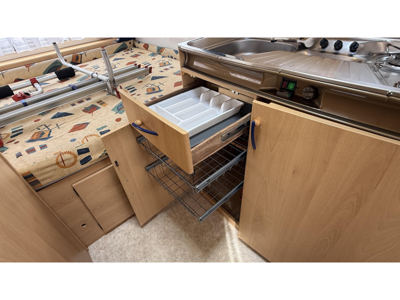 TEC Tour 450 standaard zit bed toilet  foto: 9