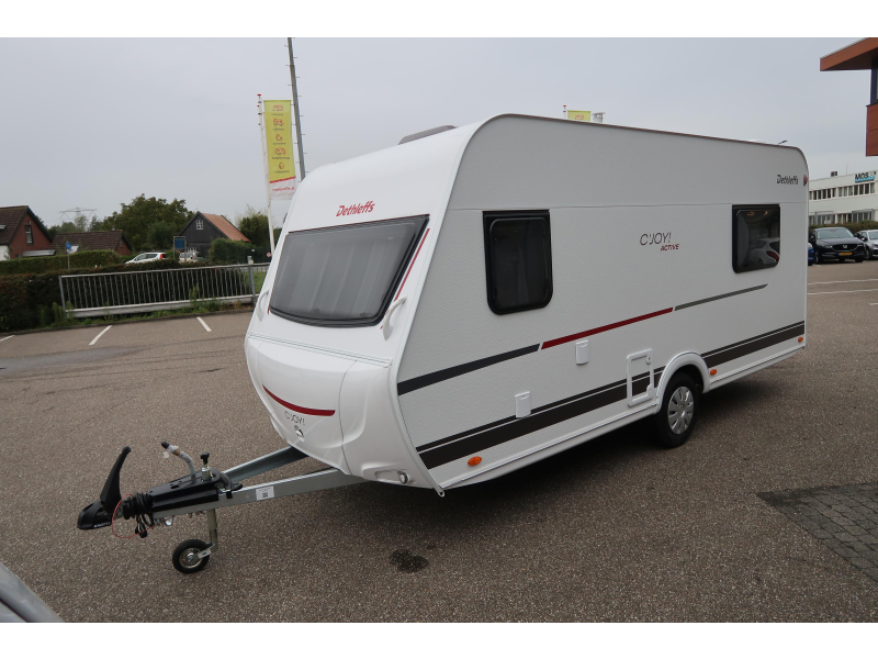 Dethleffs C'Joy 460 LE ENKELE BEDDEN, LICHTGEW.  foto: 21
