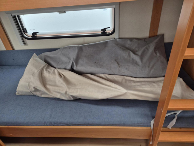 Hobby 540 TK-ULA Stapelbed met kinderkamer, Airco+DWT luifel foto: 17