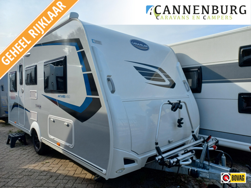 Caravelair Antares Titanium 450 cassette-airco-mover-etc 