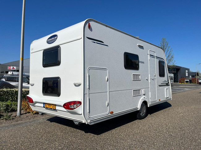 Caravelair Antares 476 Family Stapelbed | Fietsenrek | Voortent | TV | Fransbed | Treinzit | Hor