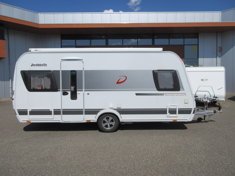 Dethleffs Generation 465 FR UNIEK MODEL, VASTE LUIFEL 