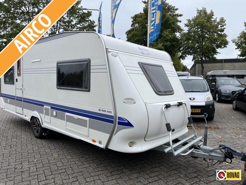 Hobby De luxe Easy 540 UL enkele Bedden Mover Airco  hoofdfoto: 1