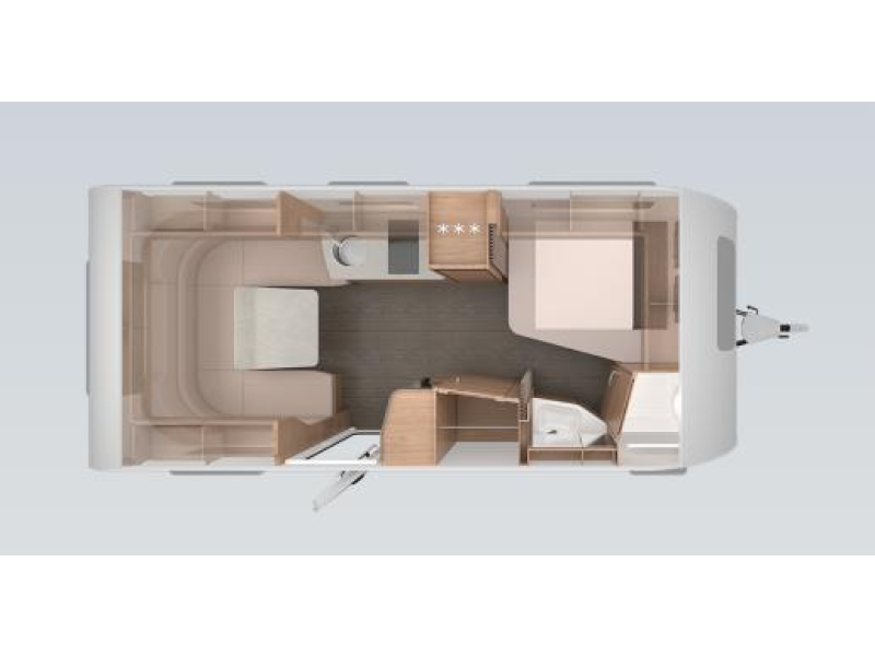 Knaus Sudwind Black Selection 500 FU Frans Bed Vloerverwarmin  foto: 10
