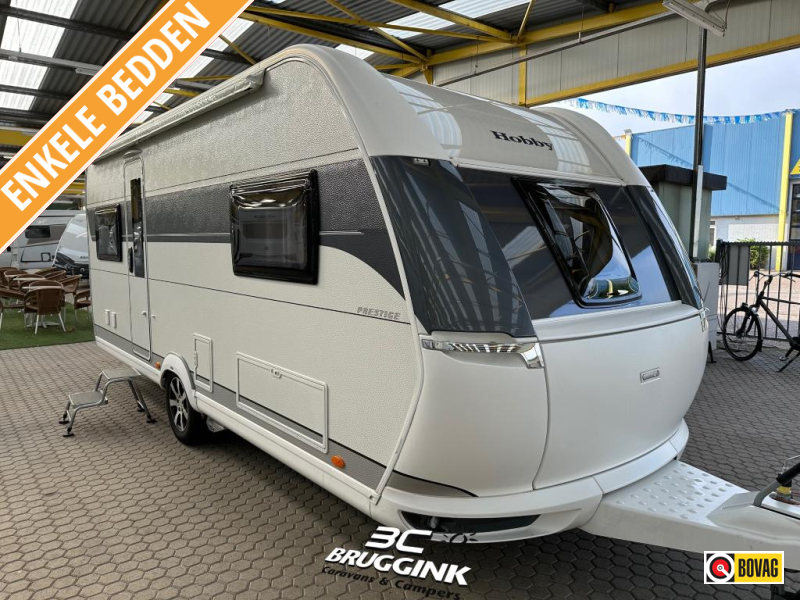 Hobby Prestige 540 UL ENKEL BED MOVER LUIFEL  hoofdfoto: 1