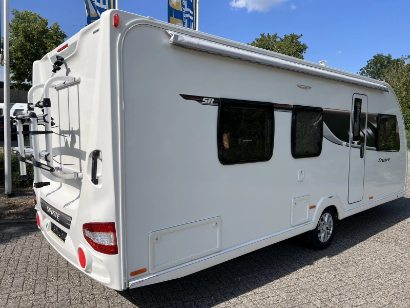 Sprite Cruzer 520 SR Mover Zakluifel Queensbed 