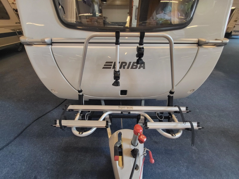 Eriba Feeling 442 Verona, mover, fietsenrek 