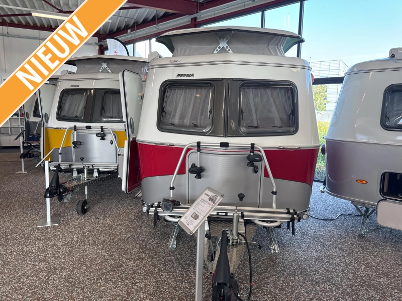 Eriba Touring 542 Tango Red Luifel fietsdr  foto: 0