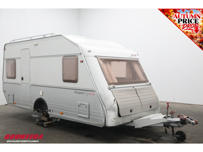 Kip Navigator 44 TDB Mover Radio Middenkeuken Lengtebed Kachel