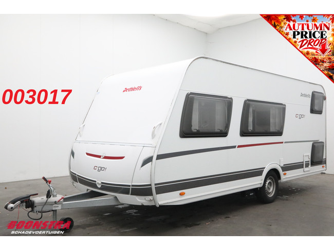 Dethleffs C'Go 475 FR Mover Luifel Dakairco Dwarsbed Stapelbed hoofdfoto: 1