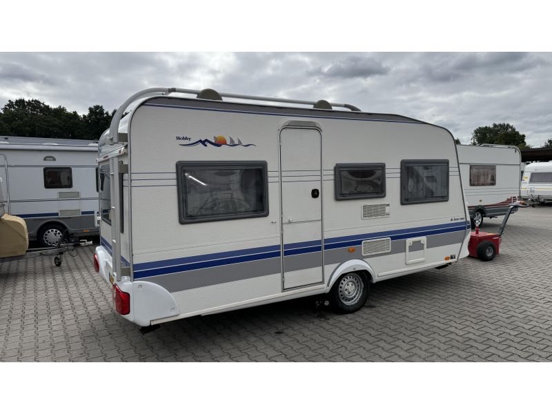 Hobby De luxe Easy 450 UF dwars bed rondzit toilet  foto: 11