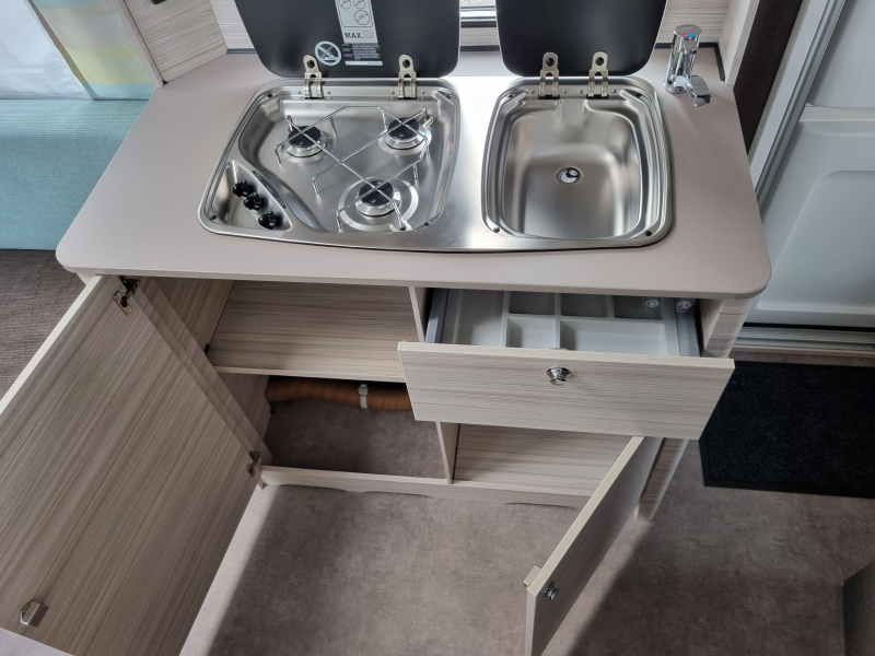 Dethleffs C'Joy 480 QLK -Stapelbed -Aanbieding  foto: 19