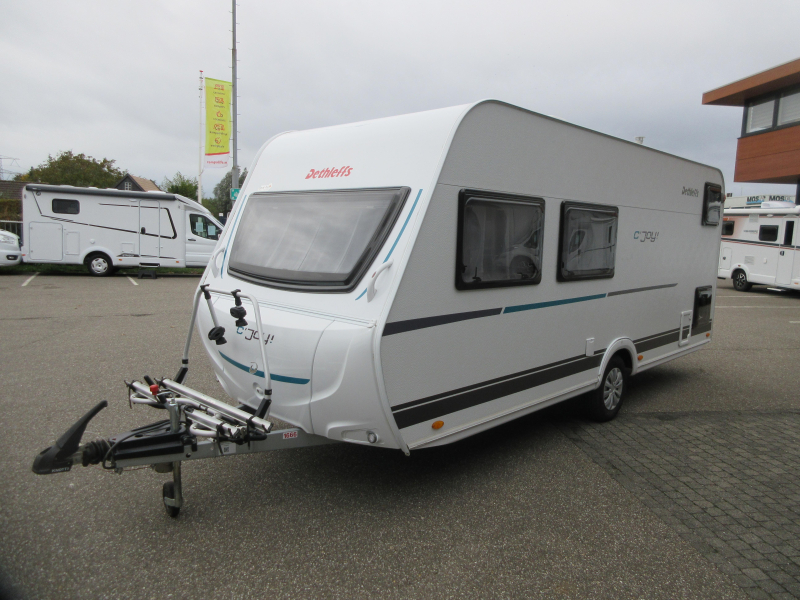 Dethleffs C'Joy 480 QLK GEZINS CARAVAN, VOORTENT  foto: 19