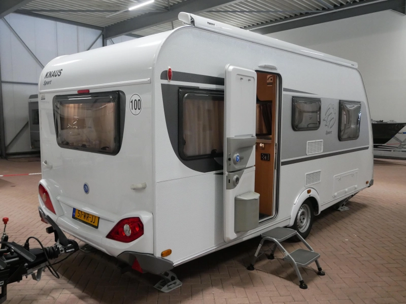 Knaus Sport 460 EU Mover levelsysteem luifel 