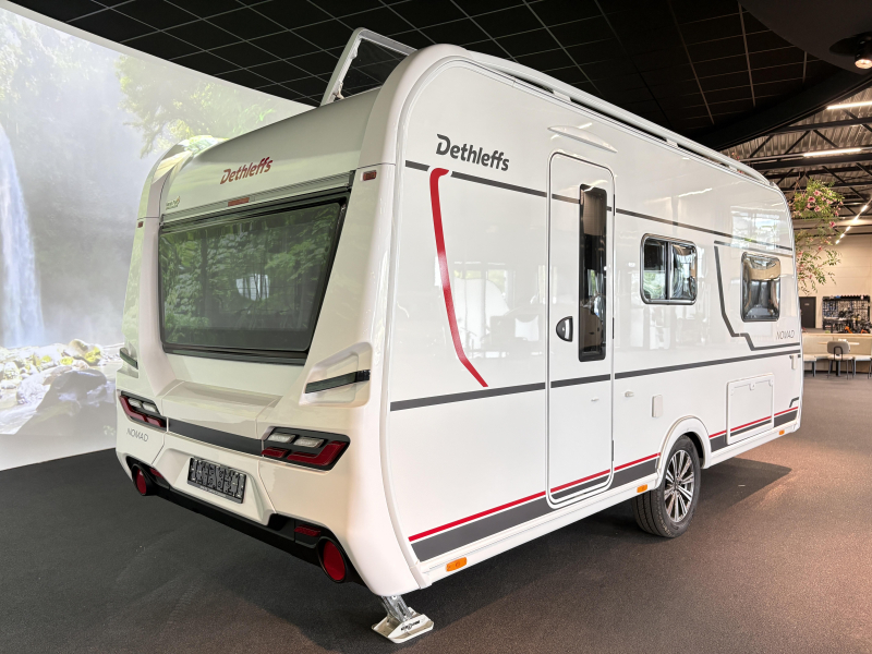 Dethleffs Nomad 460 EL enkele bedden / buitengas 
