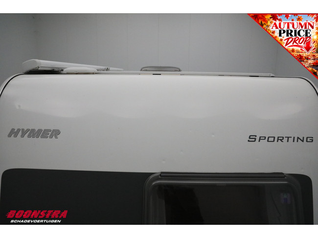 Hymer Sporting 465 Mover Luifel Fietsendrager TV Radio Rondzit foto: 12