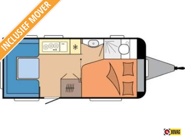 Dethleffs Summer Edition 450 DB FRANS BED MOVER LUIFEL hoofdfoto: 1