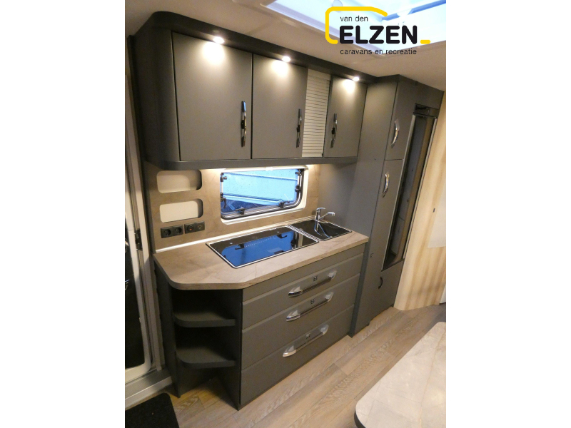 Hobby De Luxe 545 KMF actie prijs, incl. opties 
