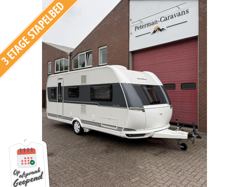 Hobby De Luxe 540 KMFE 3 stapelbed Mover Airco  foto: 0