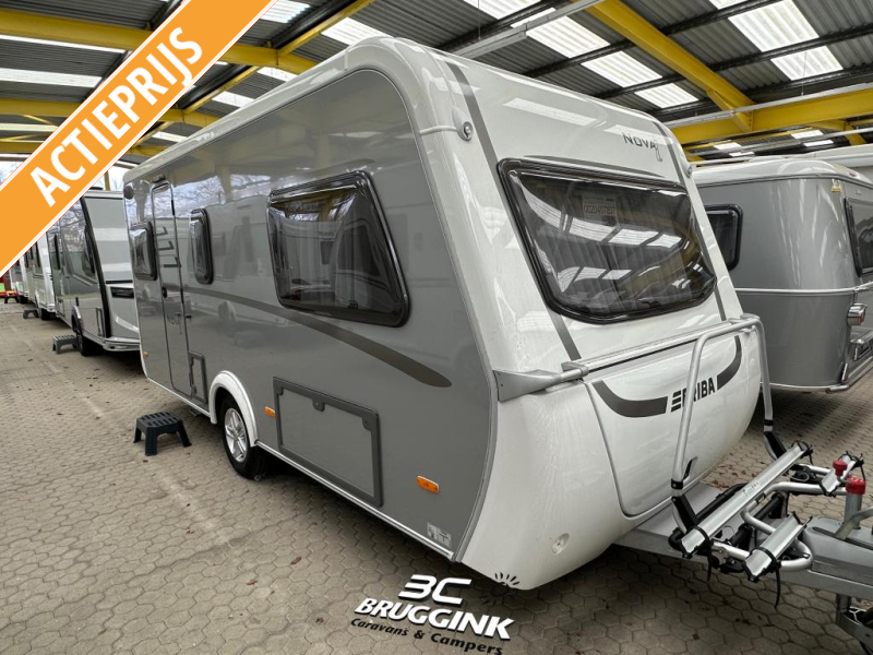 Eriba Nova Light 470 ENKELE BEDDEN 1.500 KG  hoofdfoto: 1