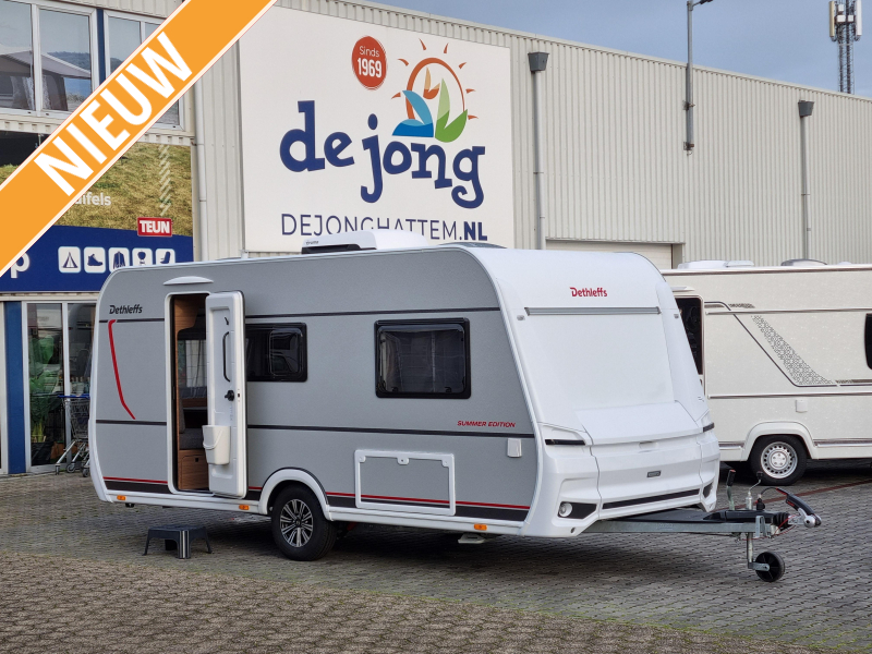Dethleffs Summer Edition 460 EL Enkele bedden - Dakairco 