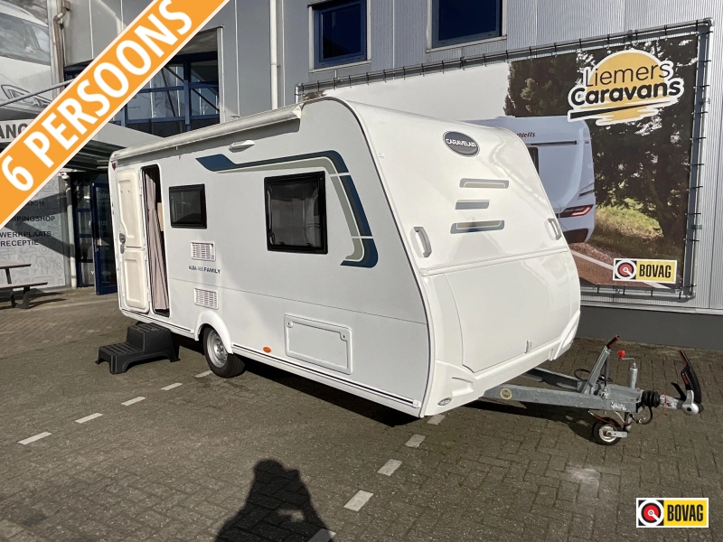 Caravelair Alba Family 466 STAPELBED-VOORTENT 