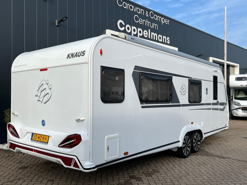 Knaus Sudwind 650 PXB queensbed, bomvol opties 