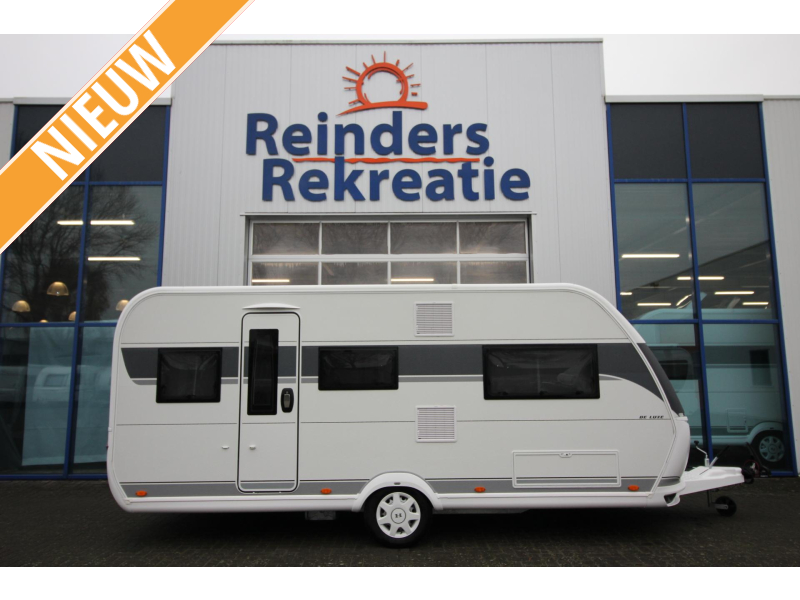 Hobby De Luxe 495 UL Enkele bedden & rondzit! 