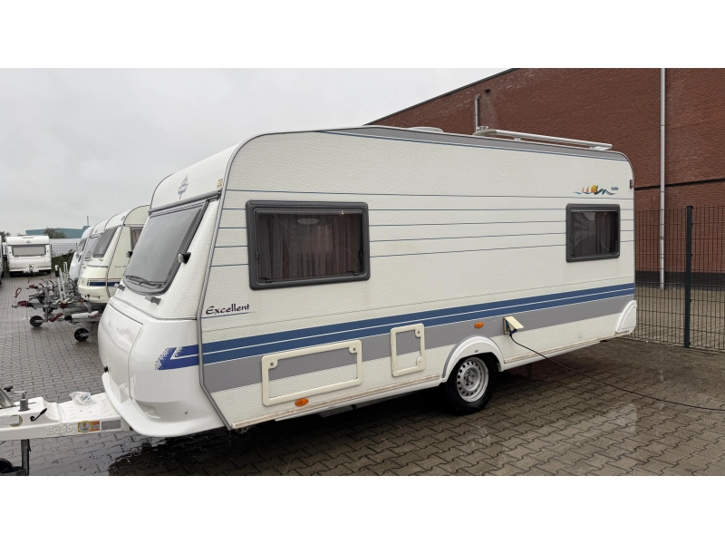 Hobby Excellent 470 UB rondzit dwars bed toilet  foto: 13