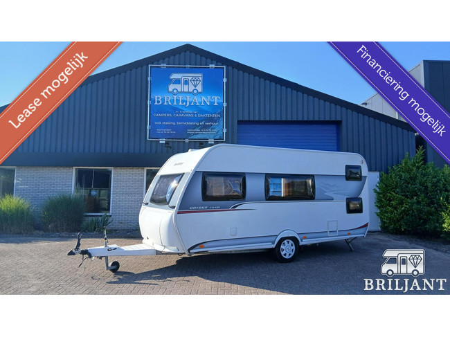 Hobby On tour 470 caravan.. stapelbedden/dwarsbed foto: 0