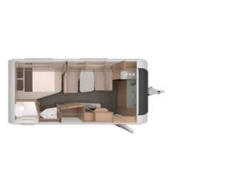 Knaus Sudwind Black Selection 500 PF kopkeuken / fransbed  foto: 1