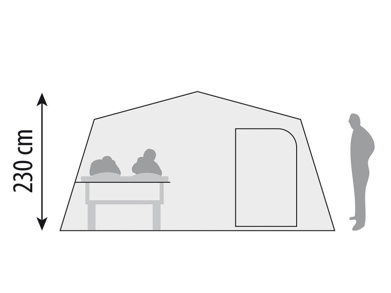 Cabanon Malawi 2.0 Royale Deluxe - XL Bed - Keuken  foto: 22