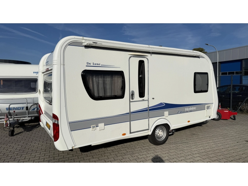 Hobby De Luxe 460 UFE frans bed rondzit toilet  foto: 12
