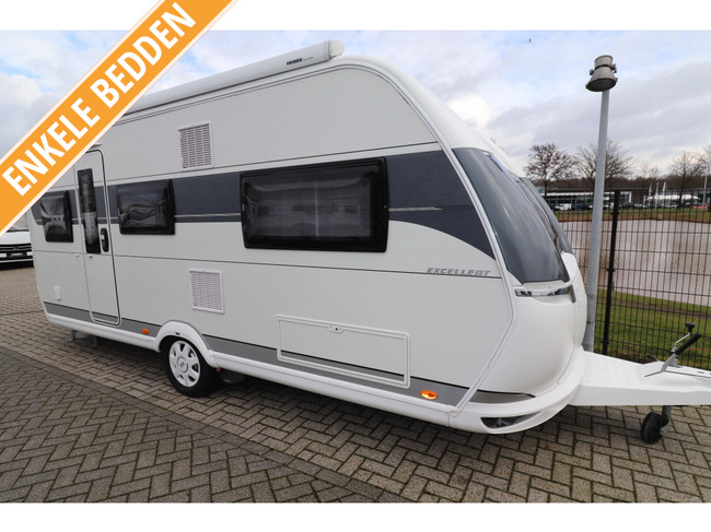 Hobby Excellent 495 UL Enkel bed/ Thule luifel hoofdfoto: 1