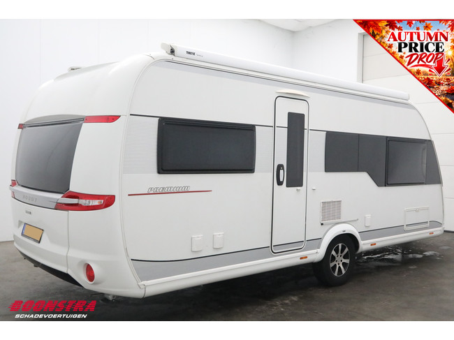 Hobby 560 CFE Premium Mover Luifel Frans bed Middenkeuken Rondzit LMV foto: 2